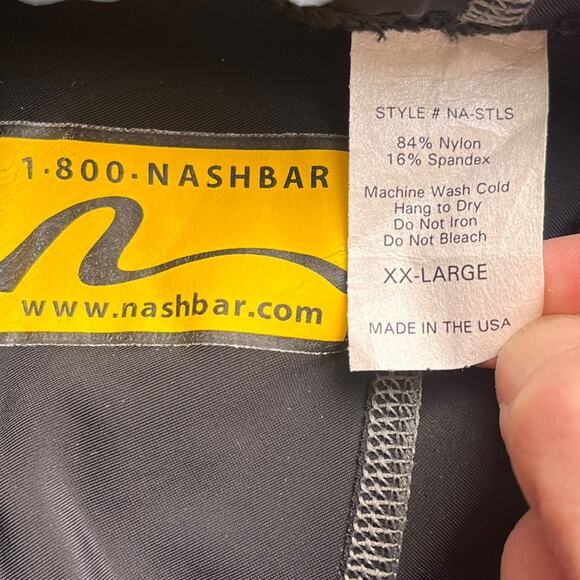 2 Pairs Nashbar Bike Shorts Mens XXL Black Padded Cycling Spring - Picture 6 of 6